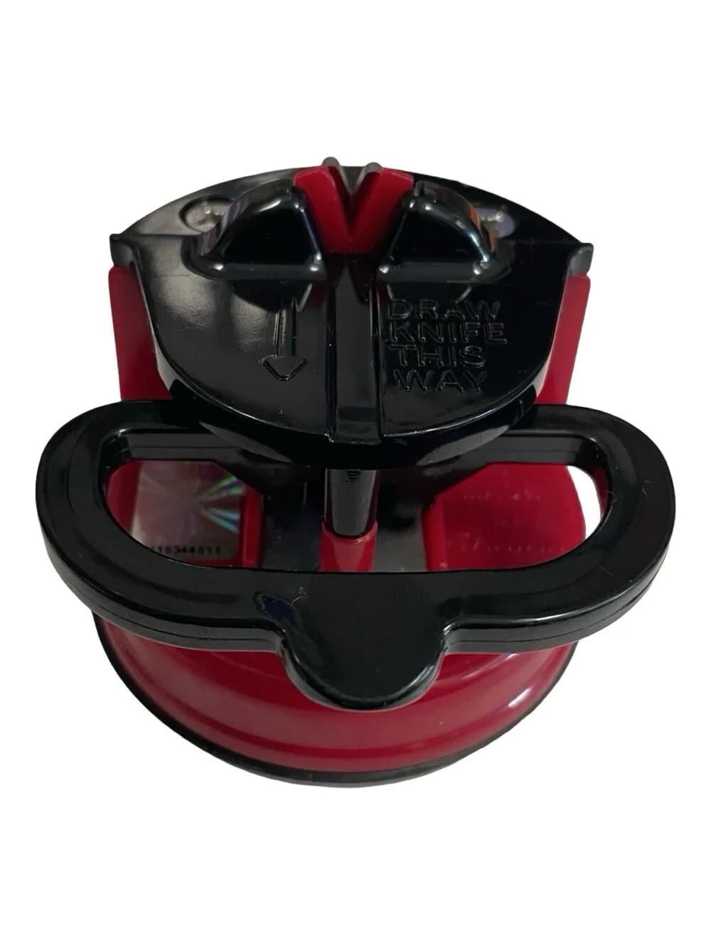 Kleva Sharp RED Kitchen Knife Sharpener With Suction Mini Deedee QVC